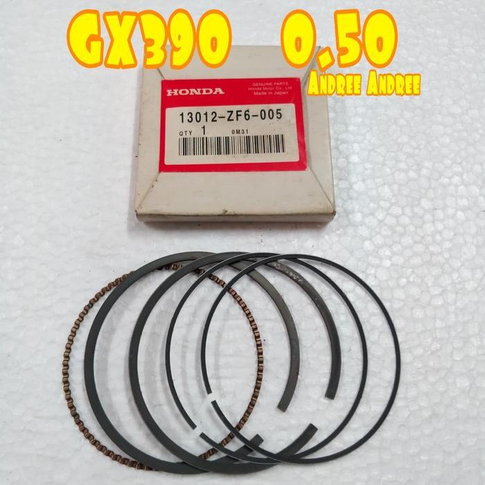 Gx390 - 0.50 Ring Piston Seher Tebal Honda Gx-390 Gx 390 050 Original