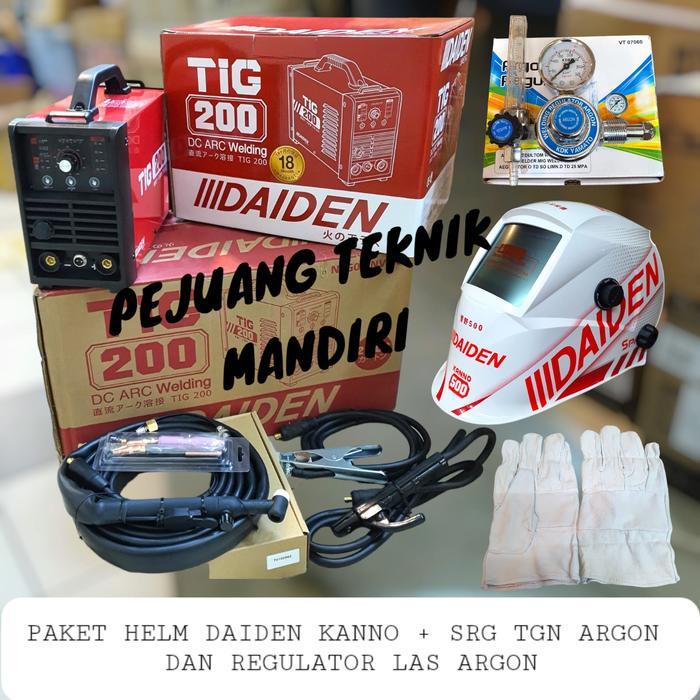 Mesin Las Argon Daiden Tig 200 Pulse / Trafo Las Argon Daiden Tigi 200