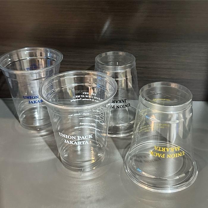 SABLON GELAS PET CUP 12 OZ