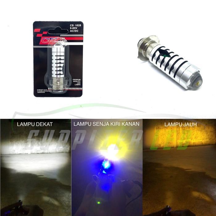 "New" Lampu LED H6 Projector Lens Cr7