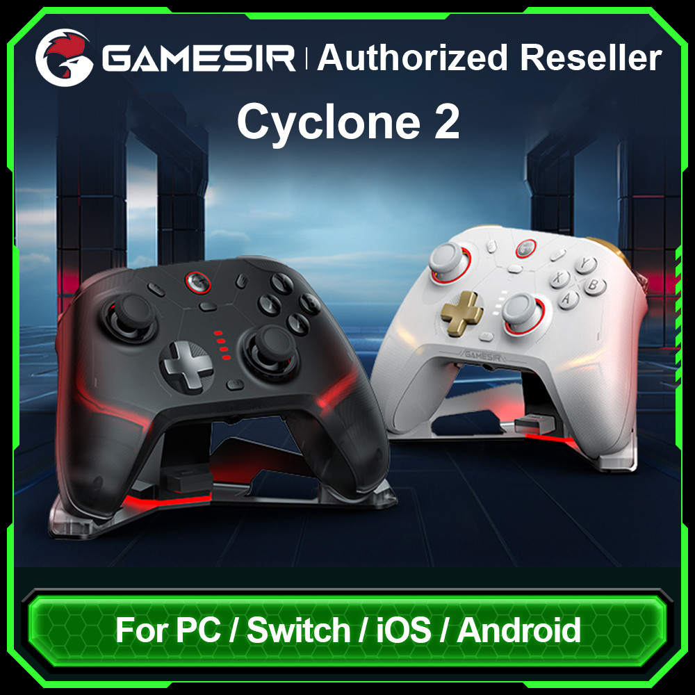 GameSir Cyclone 2 Multiplatform Wireless Game Controller with GameSir Mag Res TMR Sticks for Switch