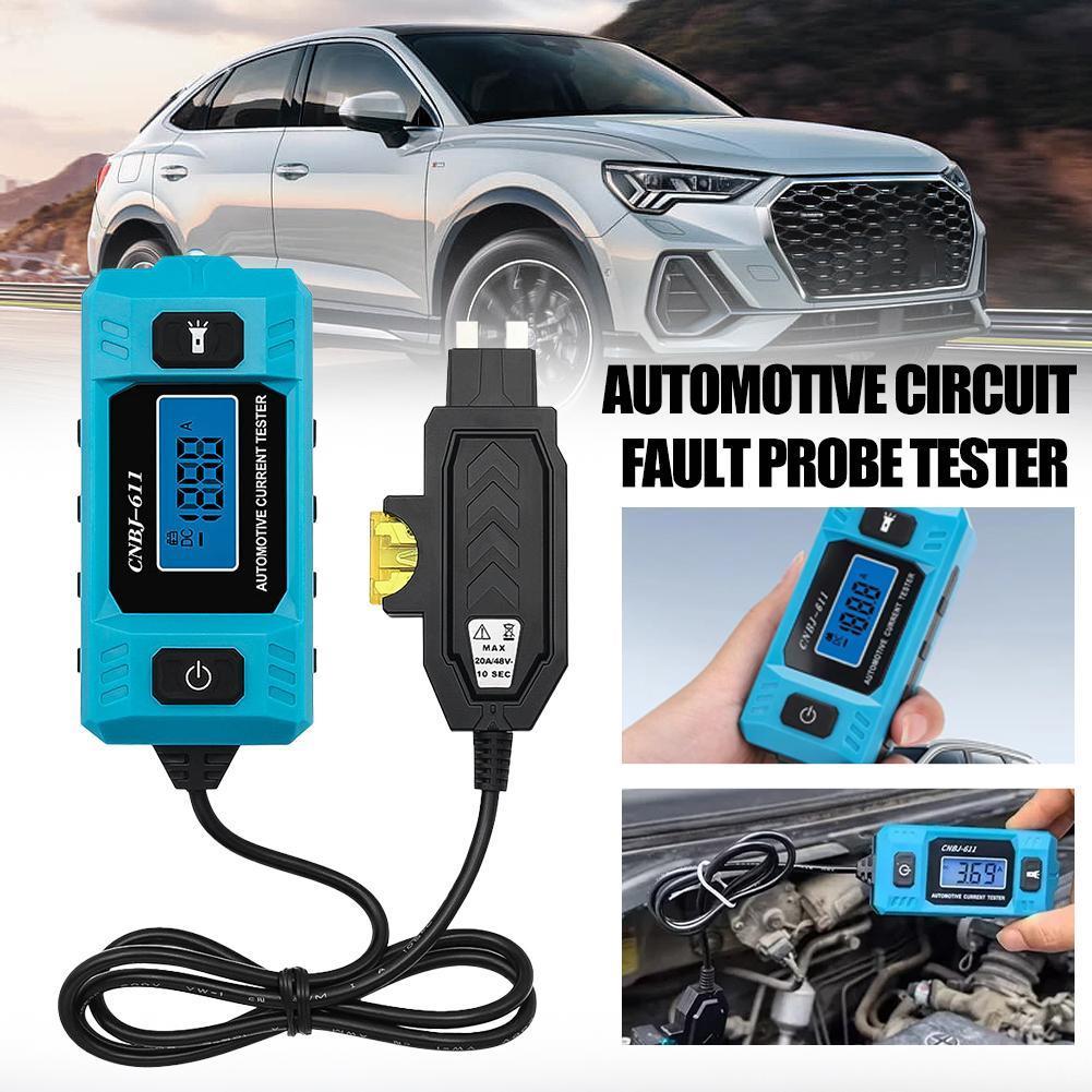 Car Current Tester Fuse Current Detector Automotive Leakage Tester Micro Current Vehicle Fault