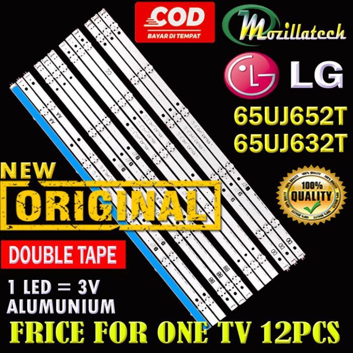 BACKLIGHT LG 65UJ632T 65UJ652T 65UJ682T 65UJ632 65UJ682 65UJ652 LAMPU LED BACKLIGHT TV LG 65UJ 65 IN