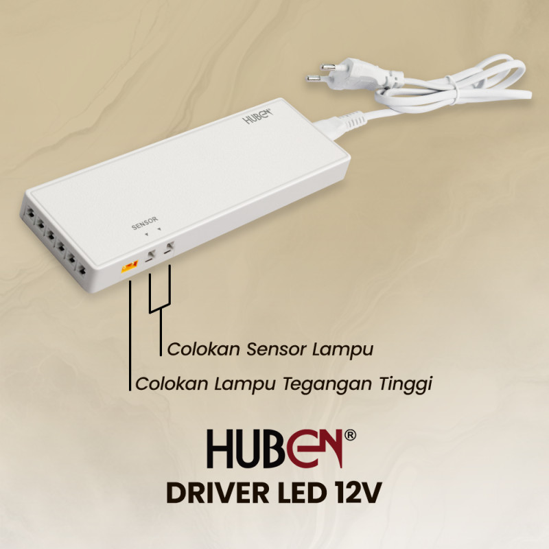 HUBEN - Driver LED 12v 60w