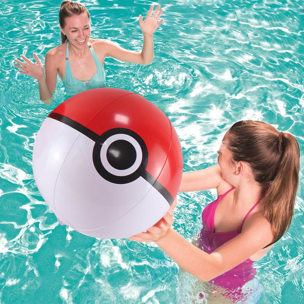 Pokemon Inflatable Ball Beach Ball Pvc Aerated Beach Balls Parent-Child Interact Beach Games Sports