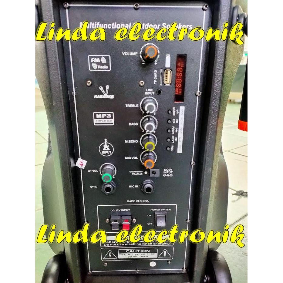 speaker portable wireless dbk db6112 12 inch dbk 6112 ORIGINAL