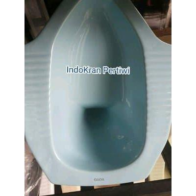 Closet Jongkok Toto Ce7 Blue - Biru Telor Asin - Kloset Jongkok Toto