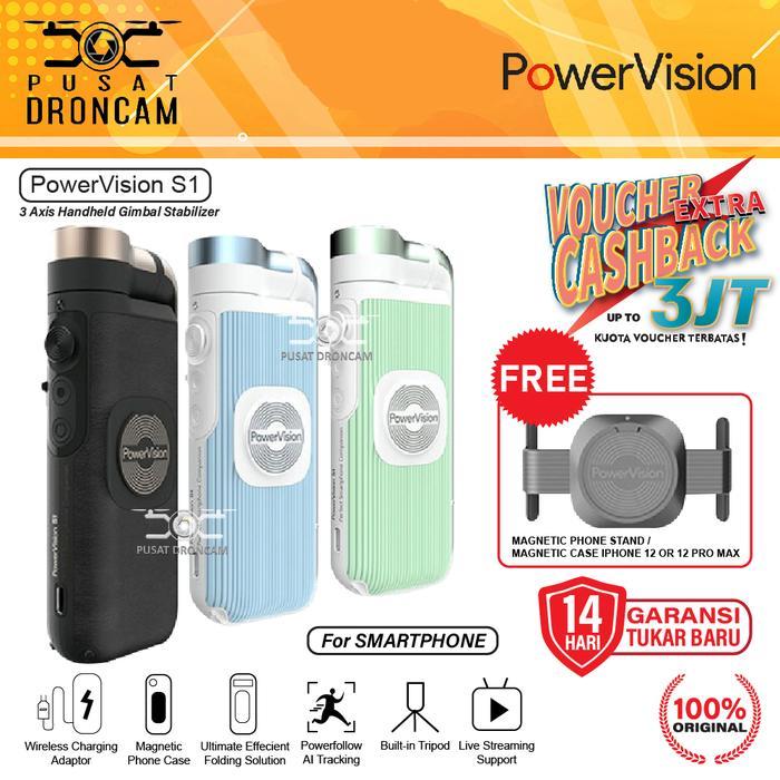 PowerVision S1 3 Axis Handheld Gimbal Stabilizer HP Power Vision