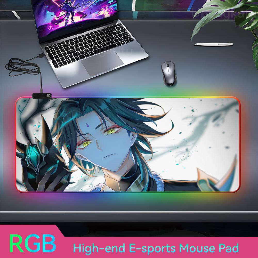 Genshin Impact Xiao Mouse Pc Setup Accessories Pad Speed Mousepad All Size Edgelock Rubber Mouse Mat