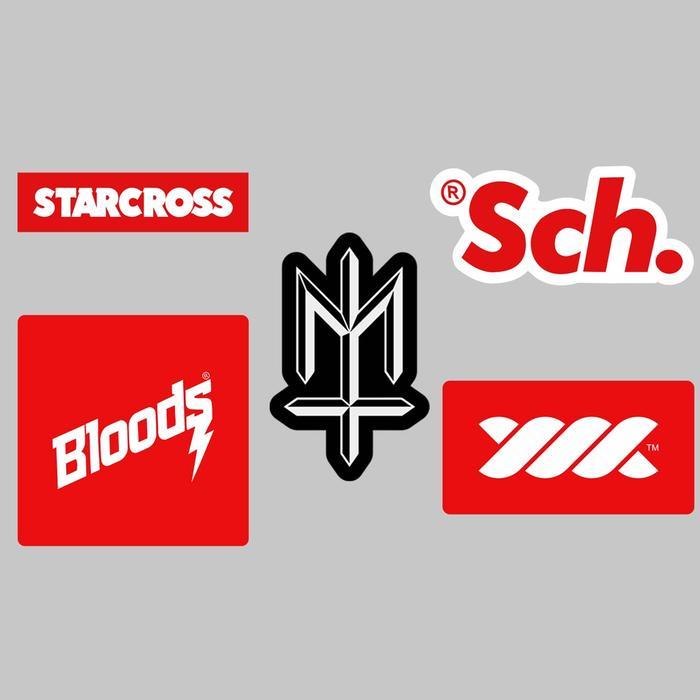 "New" Stiker sticker Pack 15pcs BrandLokal Sticker Aesthethic Laptop HP helm