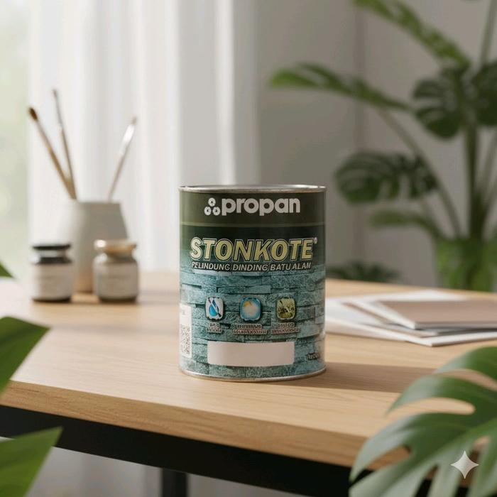 Stok Baru Propan Cat Batu Pelindung Batu Alam Propan Stonkote untuk Dinding Rumah Anda