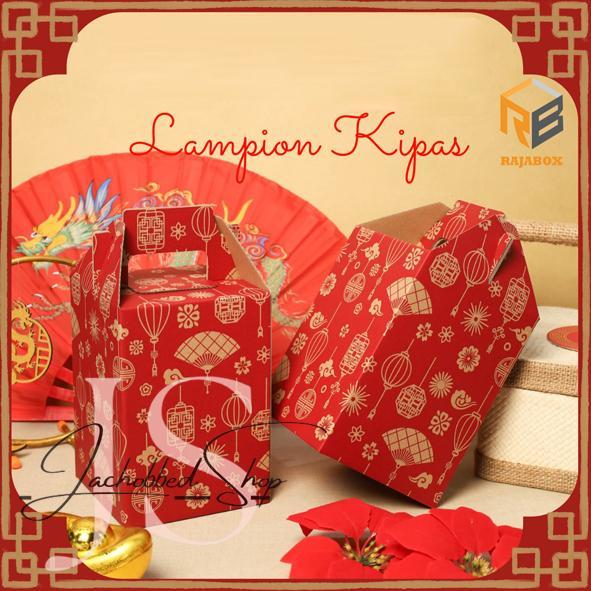 Stok Baru Dus Jinjing Kemasan Toples Kue Kering 500gr isi 3 Box Packaging Nastar