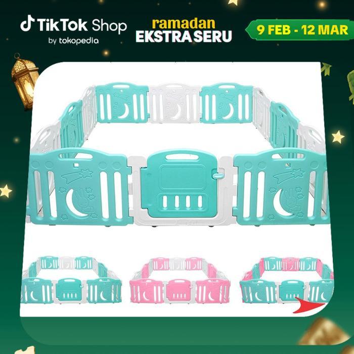 Promo Speeds Pagar Anak Babyfance Playpen Prosotan Kuda Kudaan Mainan Anak Pagar Pagar Bayi Set