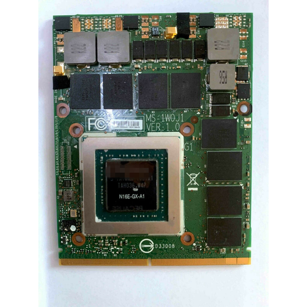 For MSI GT80 GT70 GT60 GT72S 6QE MS-1782 MS-1W0J1 NVIDIA GTX 970M GTX 980M 3GB 4GB GPU VIDEO CARD Te