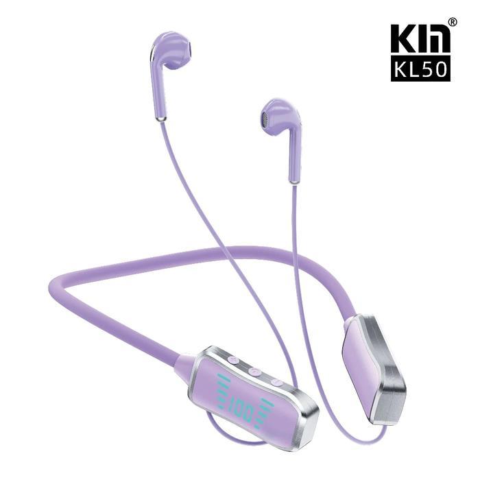 Robot - IZZY KM KL50 Sport Bluetooth 5.2 Earphone Wirelesss Headset Handfsree neckband sport