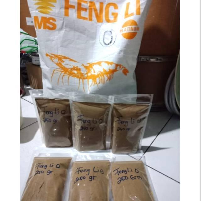 Pelet Udang Fengli 0 1Kg Tenggelam Pakan Burayak Ikan Udang Lobster