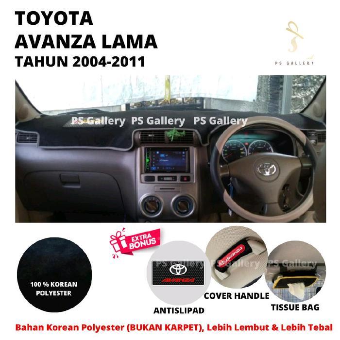 Alas Dashboard Mobil Avanza Lama Tahun 2004-2011 Aksesoris Cover Pelindung Dasbor Premium