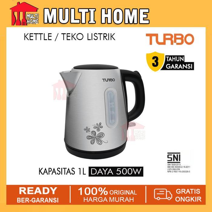 Turbo Electric Kettle Ehl1058 - Teko Listrik Turbo Kapasitas 1Liter