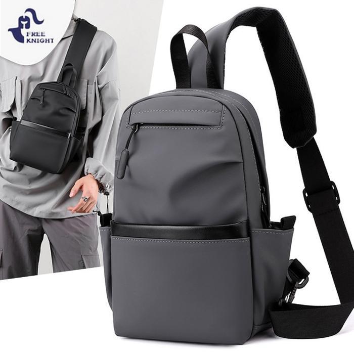 Aerostreet - Tas Selempang Pria Tas Slempang Bahu Pria Wanita Ringan Anti Air Sling Bag Travel Pouch
