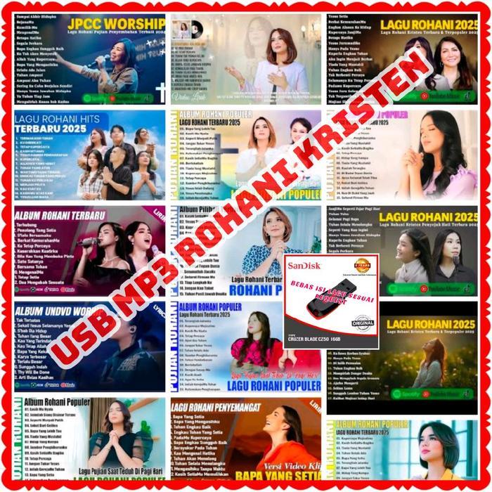 Usb Mp4 Lagu Rohani Terbaru 2025-Usb Mp3 Lagu Rohani Terbaru 2025-Flashdisk Lagu Rohani Kristen