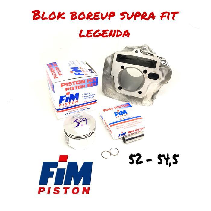 Blok Bore Up Blok Seher Supra Fit Legenda Diameter 52 Sampai Termurah Langka