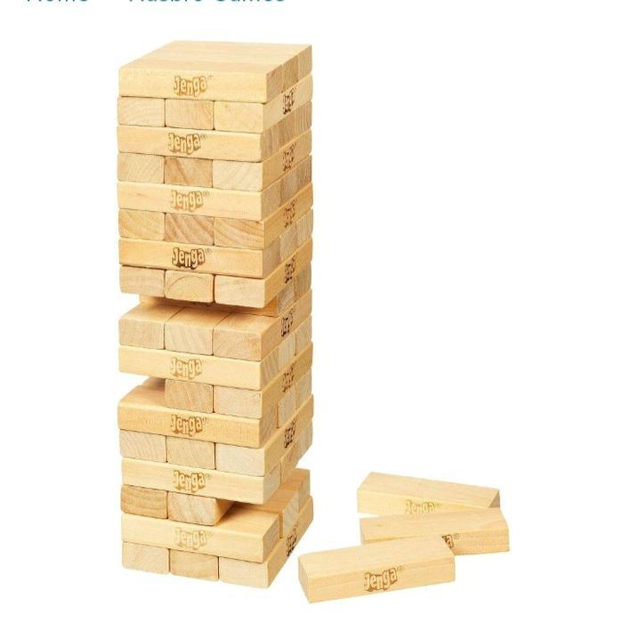 CLASSIC JENGA/JENGA ORIGINAL HASBRO/CLASSIC JENGA HARD WOOD