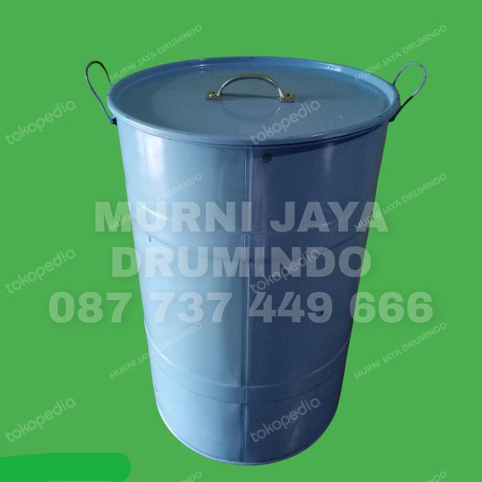 Best Seller Drum Kaleng / Tong Sampah Besi / Drum Besi Bekas 60 Liter Original