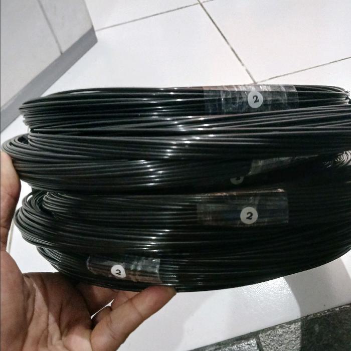 Jeruji Ruji Sangkar Fiber 2Mm X 50Meter Warna Hitam