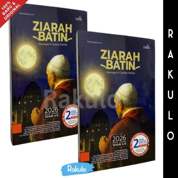 BUKU ZIARAH BATIN 2026 - RENUNGAN HARIAN 1 TAHUN DAN CATATAN HARIAN KATOLIK
