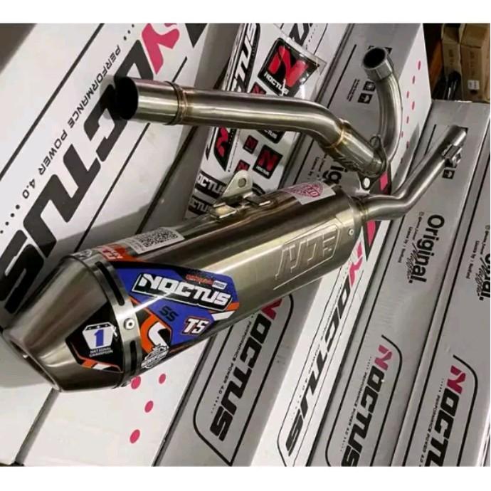 Knalpot Norifumi Noctus T5 Bore Up Klx Crf Original