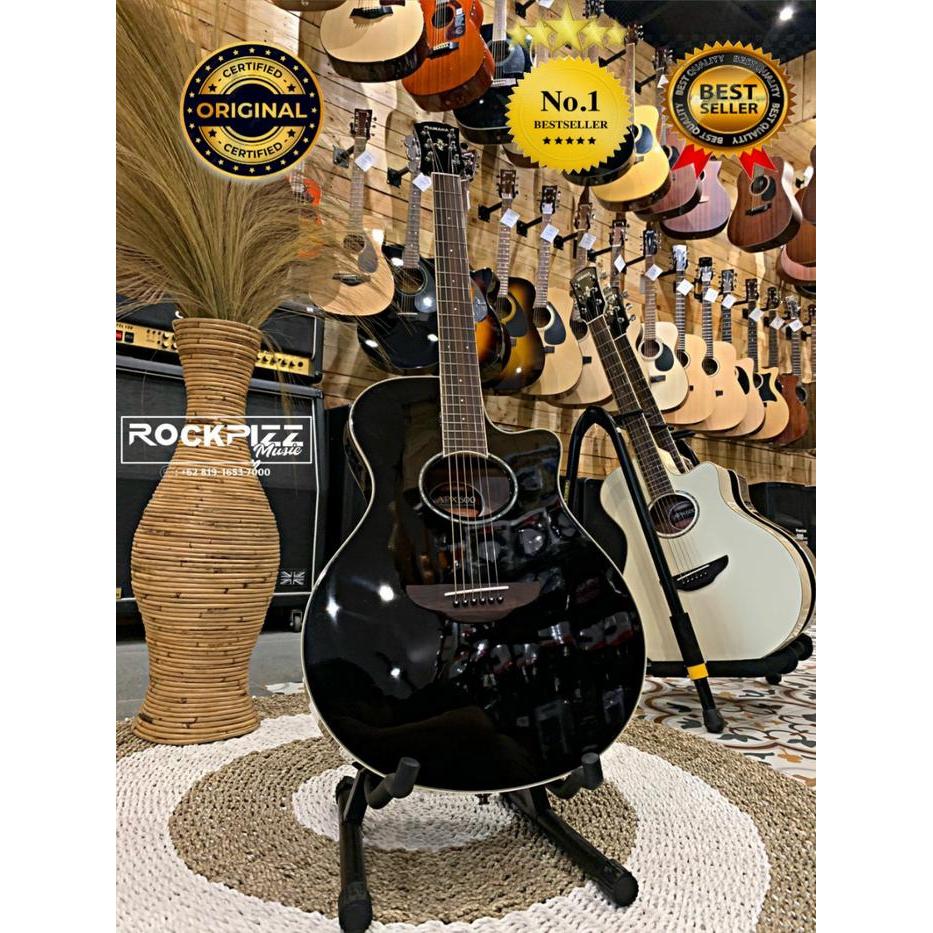 YAMAHA APX600 APX-600 APX 600 BLACK GUITAR ACOUSTIC