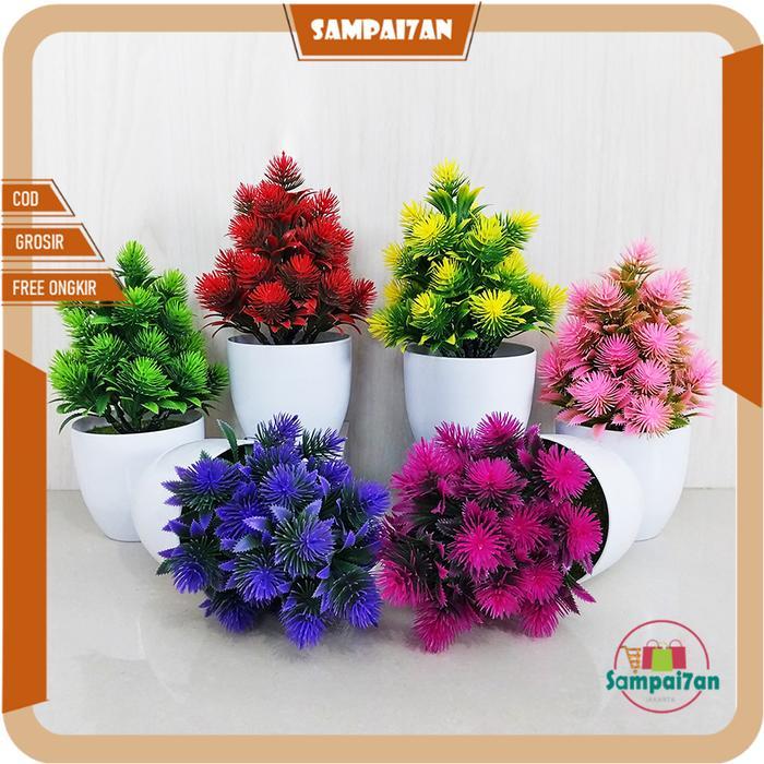 BUNGA ARTIFICIAL MURAH TANAMAN BUNGA PLASTIK DEKORASI RUMAH TANAMAN HIAS TERLARIS GROSIR IMPORT