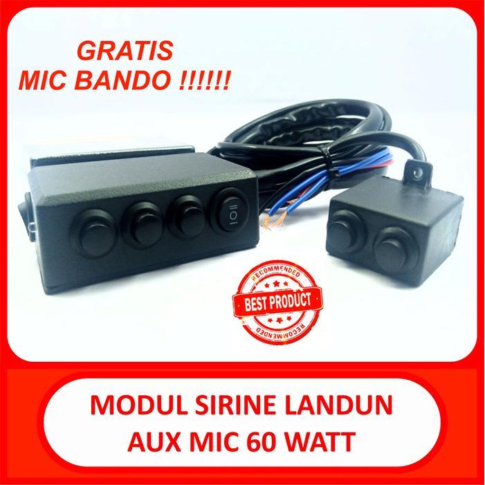 modul sirine landun tombol slim aux mix 60 watt