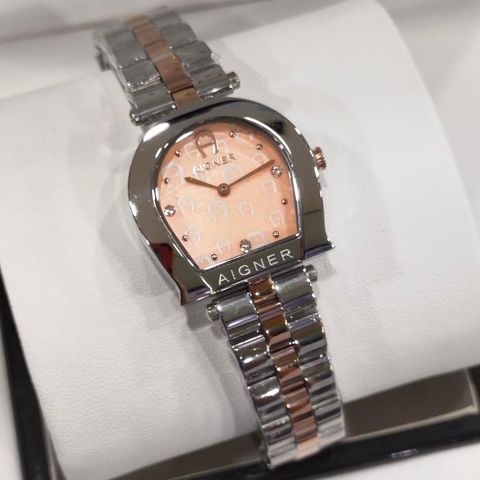 Jam Tangan Wanita Aigner Varese A45600 Stainless Steel Combi Rosegold