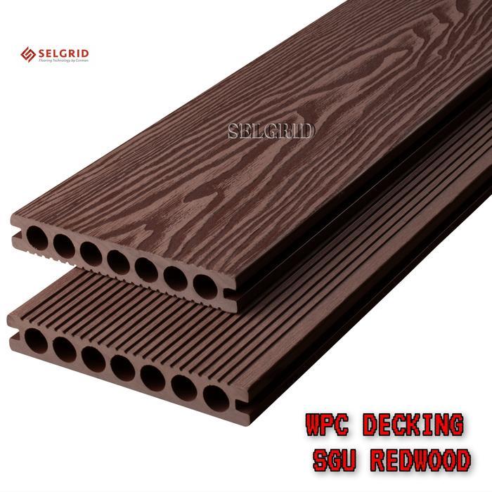 WPC DECKING SGU REDWOOD - DECKING - WPC