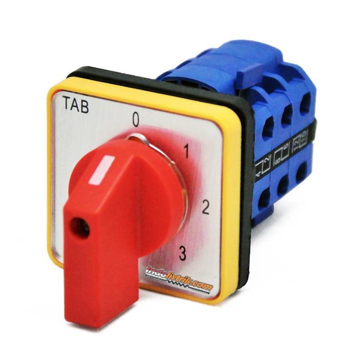 Selector 0-1-2-3 2Pole SA-16-4-2 TAB