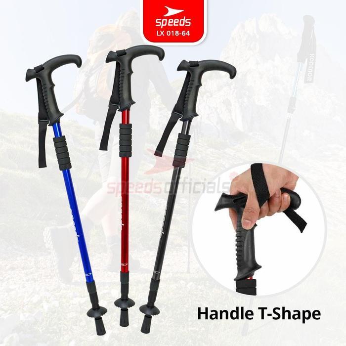 SPEEDS Trekking Pole Tongkat Hiking Tongkat Treking Gunung Camping/ Tongkat Hiking Tongkat Mendaki