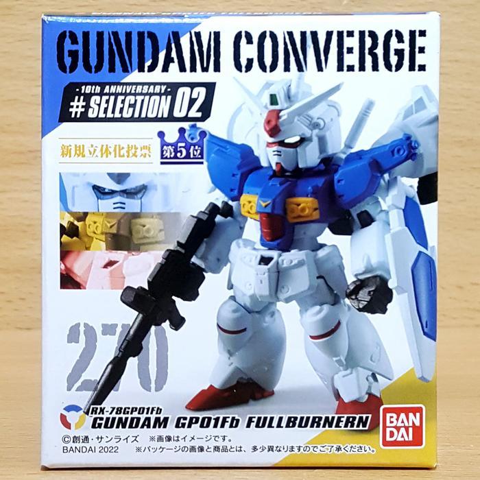 Ready FW GUNDAM CONVERGE #SELECTION 02 [0083] #270 RX-78 GP01Fb Full Burnern