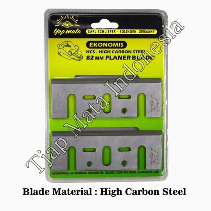 [] Mata pisau serut kayu planer blade ketam Tjap Mata Cap Mata