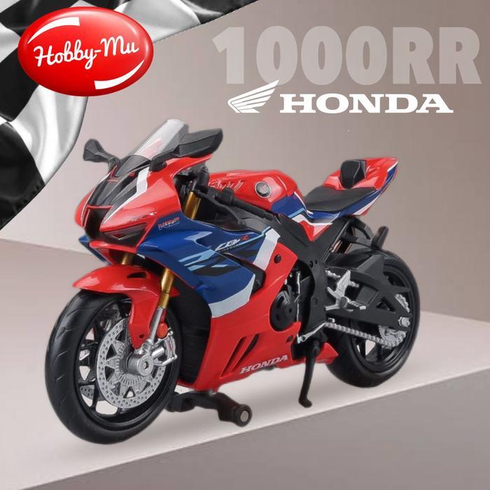 Miniatur Diecast Motor HONDA CBR 1000RR-R Skala