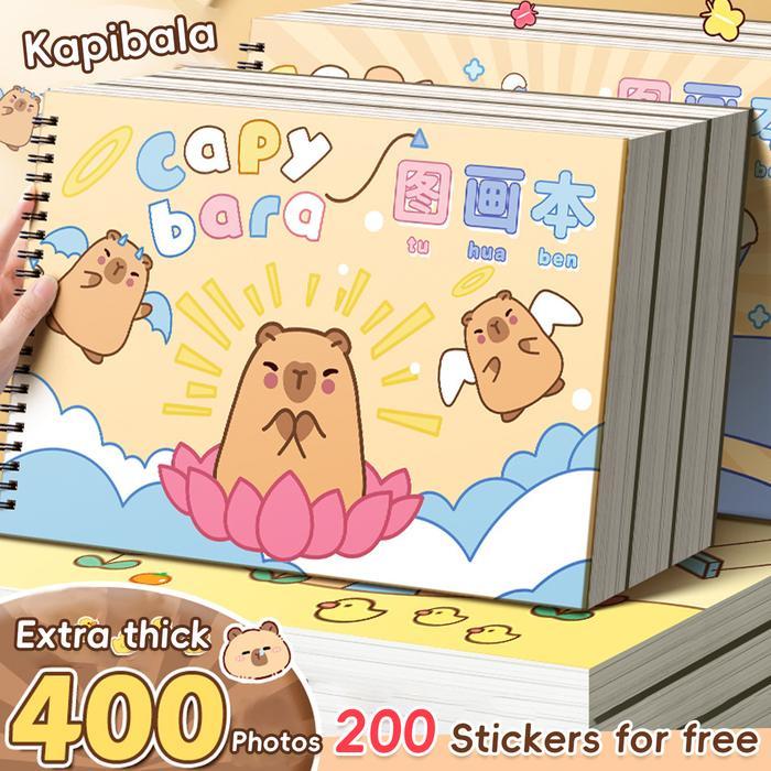 Buku Gambar A4 Tebal Untuk Anak TK & SD Sketch Drawing Art Paper Kosong Buku Lukis Cat Air Kualitas
