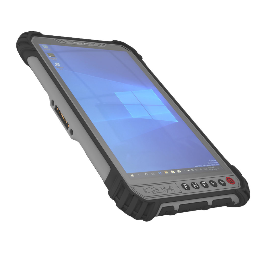 CHWEIDA 8" Rugged Windows Tablet 4G RAM 64G ROM NFC/WiFi/GPS/4G LTE 2D Barcode Scanner IP67