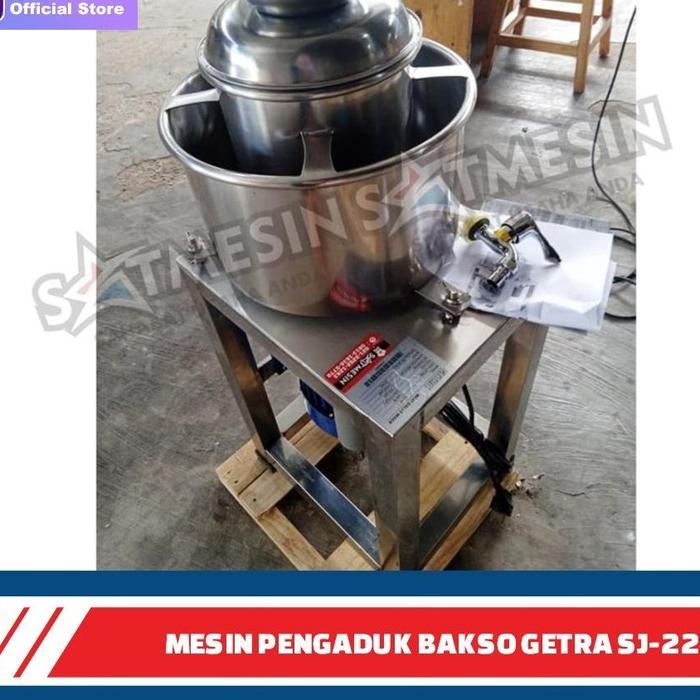 Mesin Pengaduk Daging Getra SJ-22 Adonan Daging Bakso