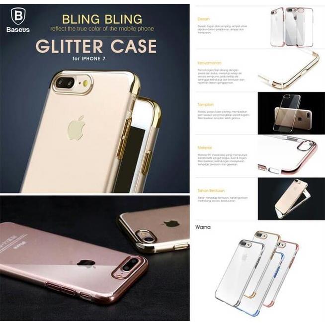 Termurah Baseus Ultra Slim Case iphone 7/8 (hardcase transparant) Premium