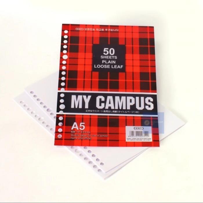 Kertas Loose Leaf isi Binder A5 Kiky