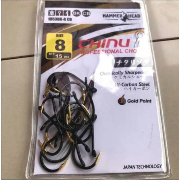 Mata Kail - Pancing hammerhead chinu gold point