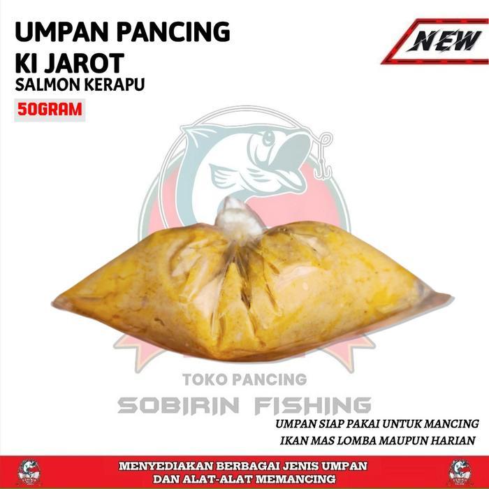 umpan siap pakai salmon kerapu ki jarot - umpan ikan mas