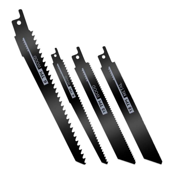 Mata Gergaji Reciprocating Saw Reciprocating Saw Blade Set Pisau Gergaji Kayu & Besi (6TPI / 10TPI /