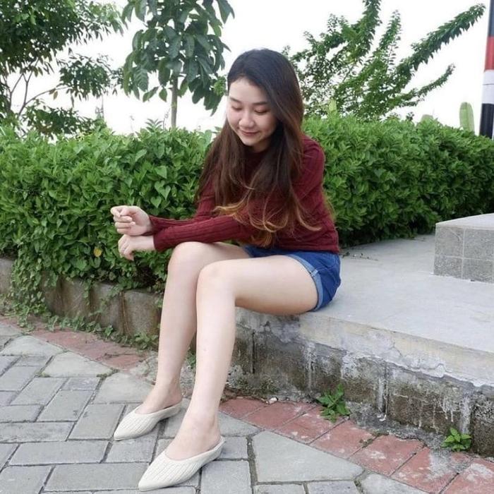 Donatello - Sepatu Sendal Flat Slipon Wanita Dewasa Sendal Selop Pantofel Formal Kasual Dewasa