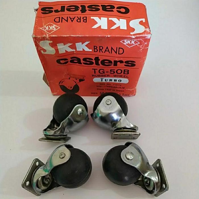 Roda kursi sofa/Roda Spring Bed/Roda karet Casters SKK TG-50B per set